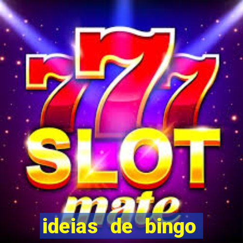 ideias de bingo para o natal